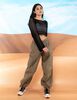 Sweater Tejido Crop Manga Campana Mujer Icono