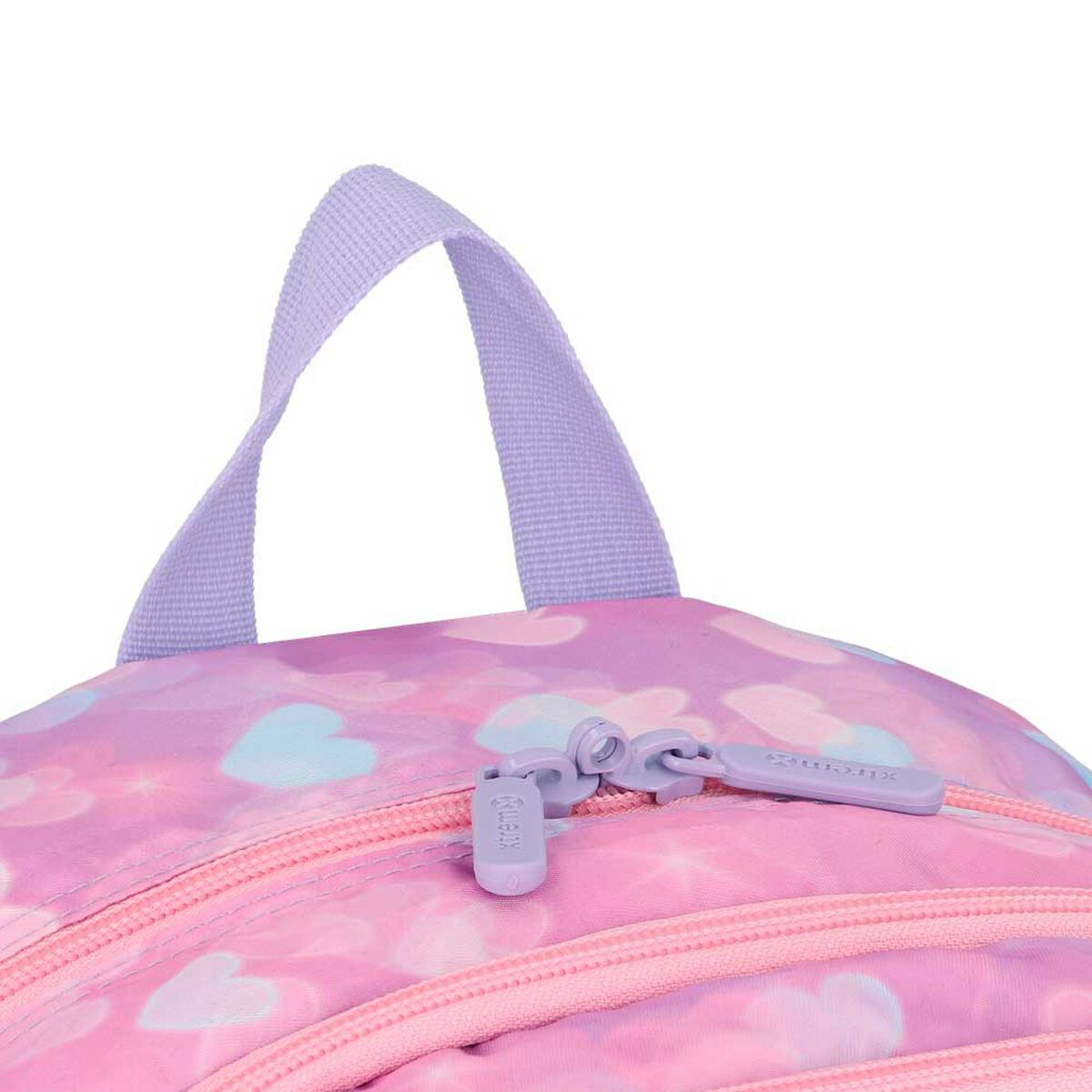Mochila Xtrem Hopper 2.0 6XT Corazones Rosado