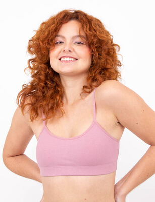 Imagen 1 del producto Bralette Mujer Icono Rosa-Viejo
