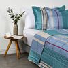 Quilt Estampado American Family 2 Plazas Jade