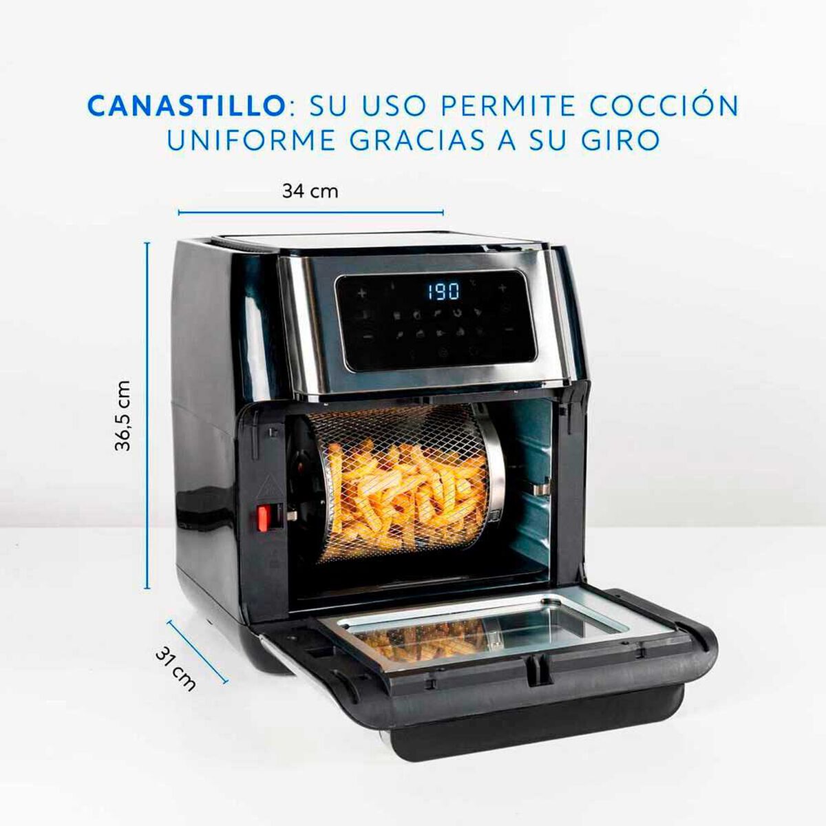 Freidora de Aire EasyWays Air Fryer Full 10 lts.