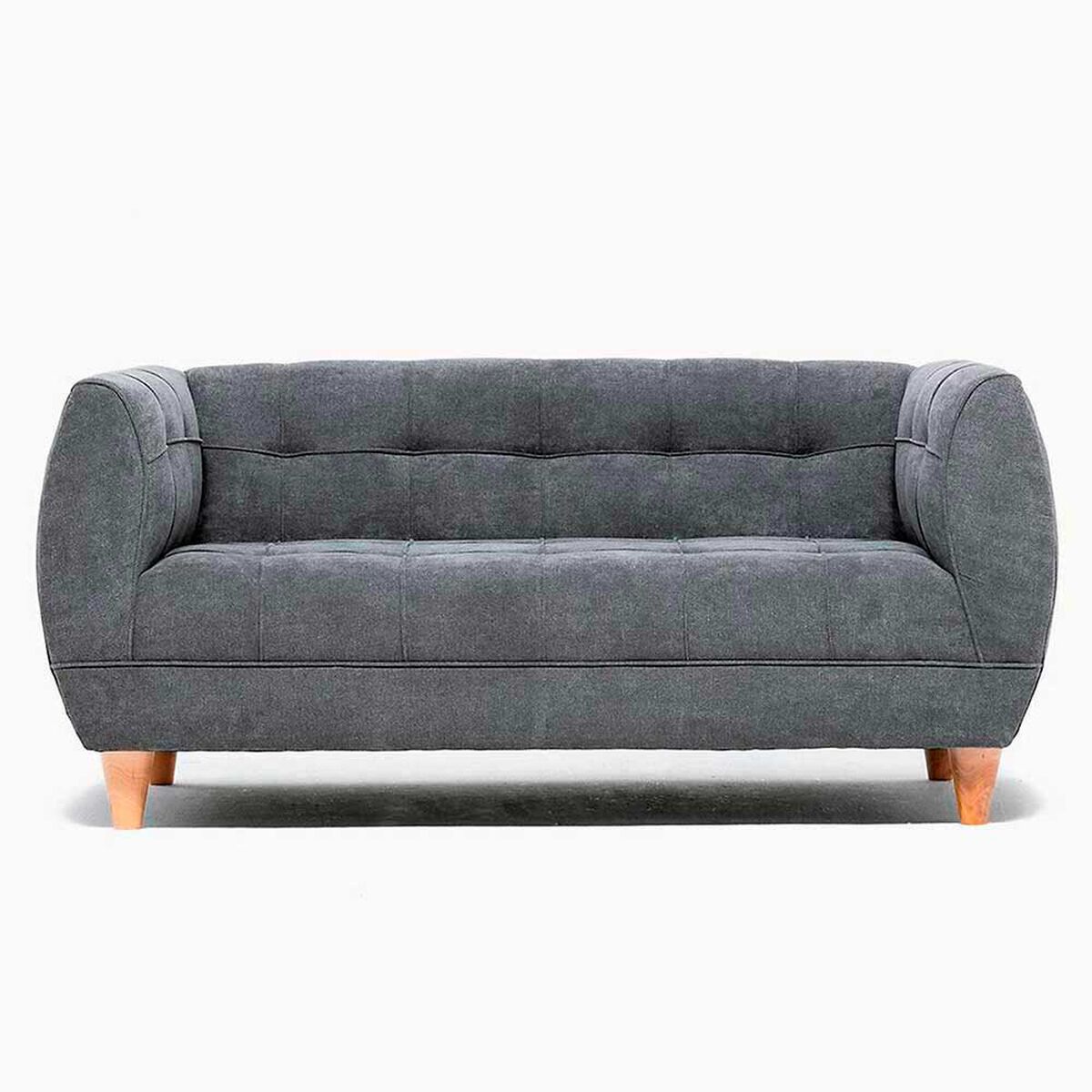 Sof&aacute; Barra Design Gracia 2 Cuerpos Gris