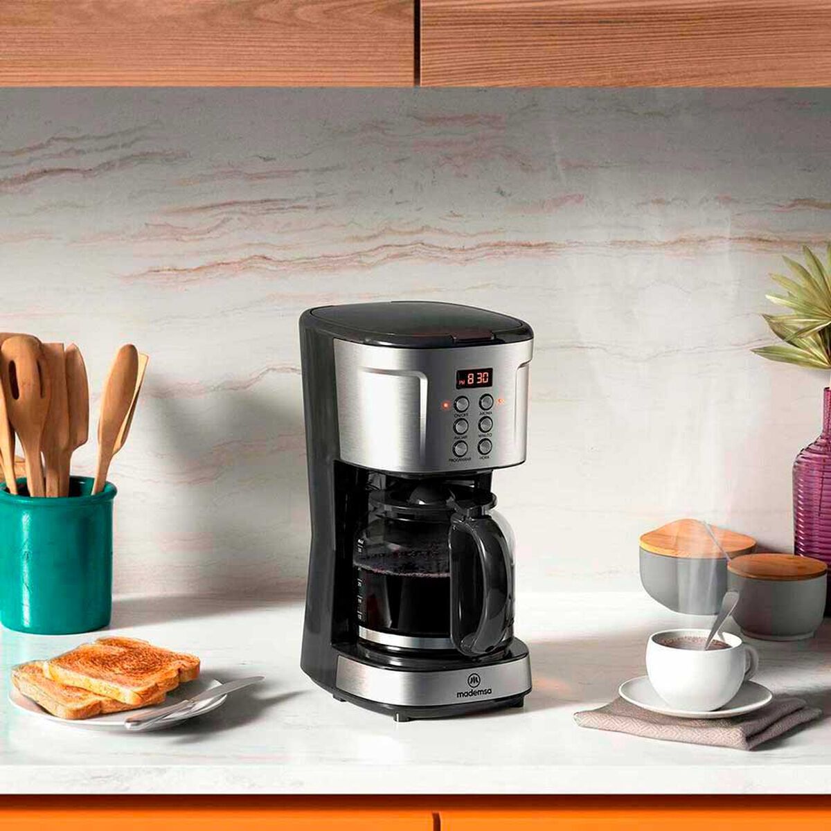 Cafetera Mademsa MCM30 1,5  lts.