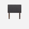 Cama Europea Rosen 1 Plaza Ergo T + Respaldo Grafito