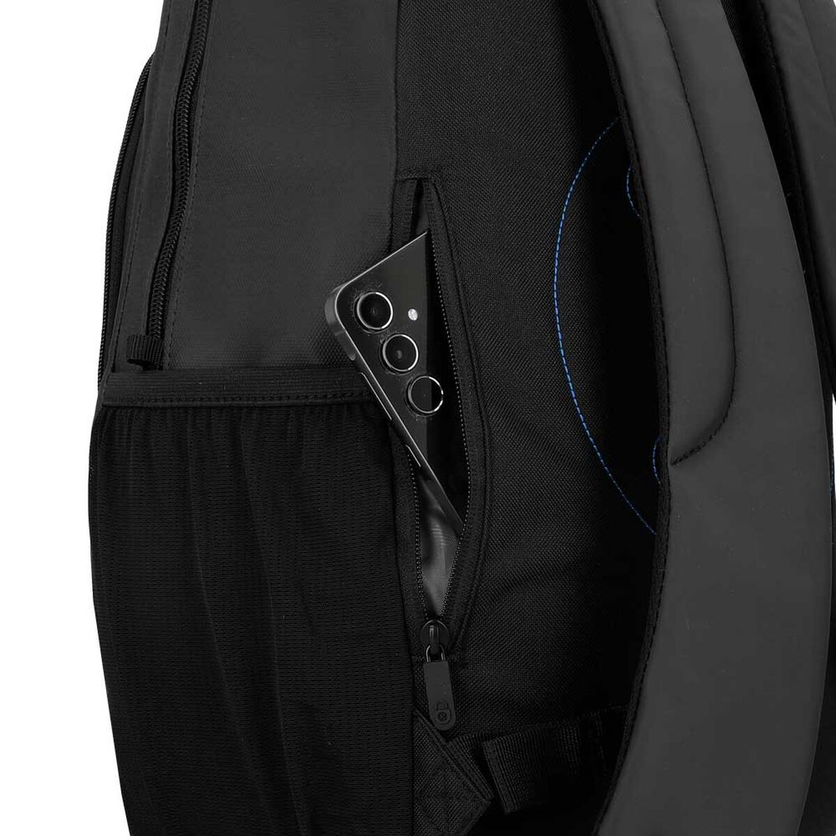 Mochila Notebook Xtrem Bronx 2.0 6XT Negro/Azul 16"