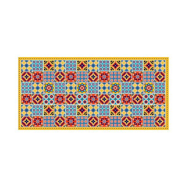Alfombra Davanti Baldosa Portuguesa 70 x140 Baldosa Portuguesa
