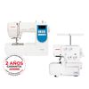 Combo Máquina de Coser Janome DC6100 + Overlock 8002D