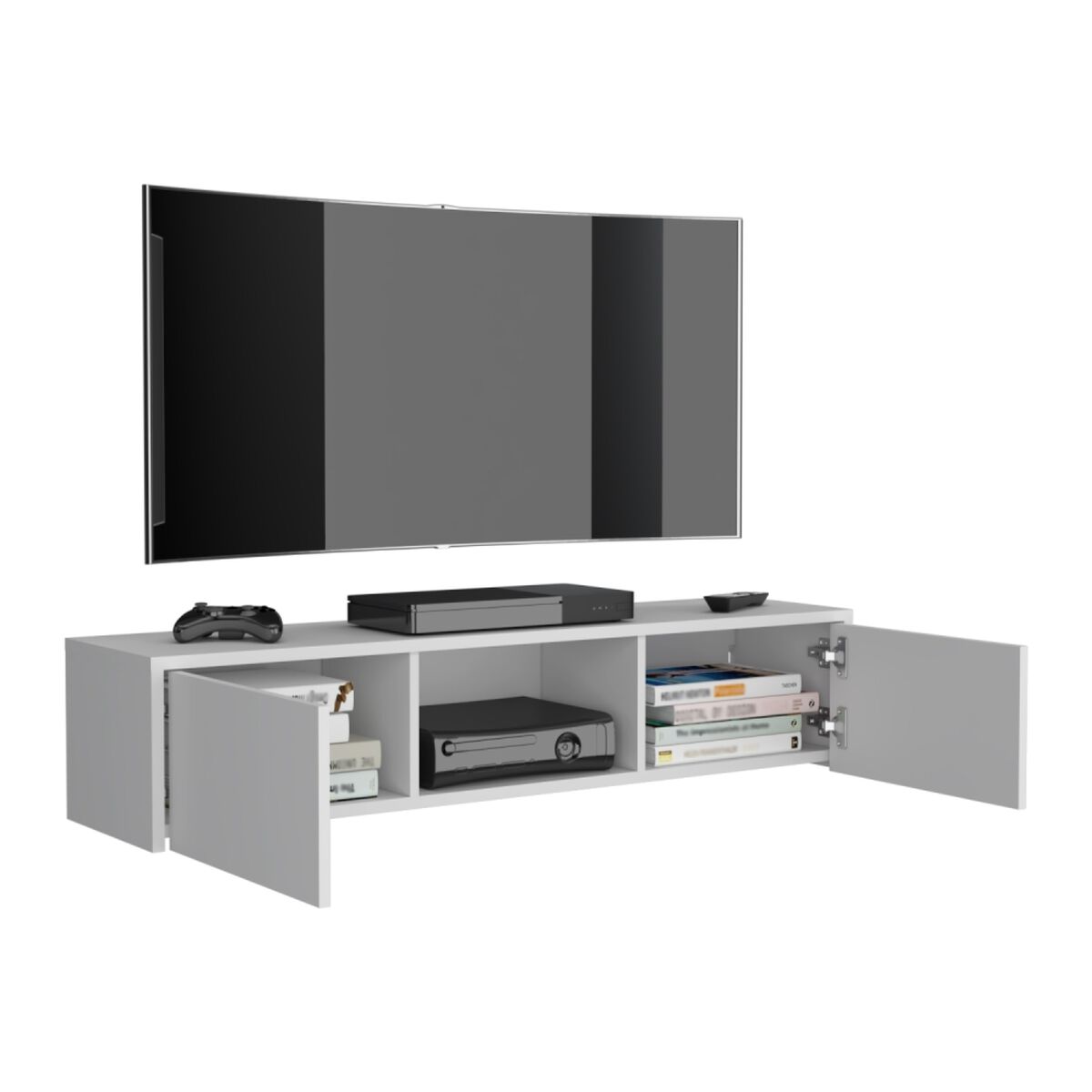 Panel TV TuHome Glen 49" Blanco
