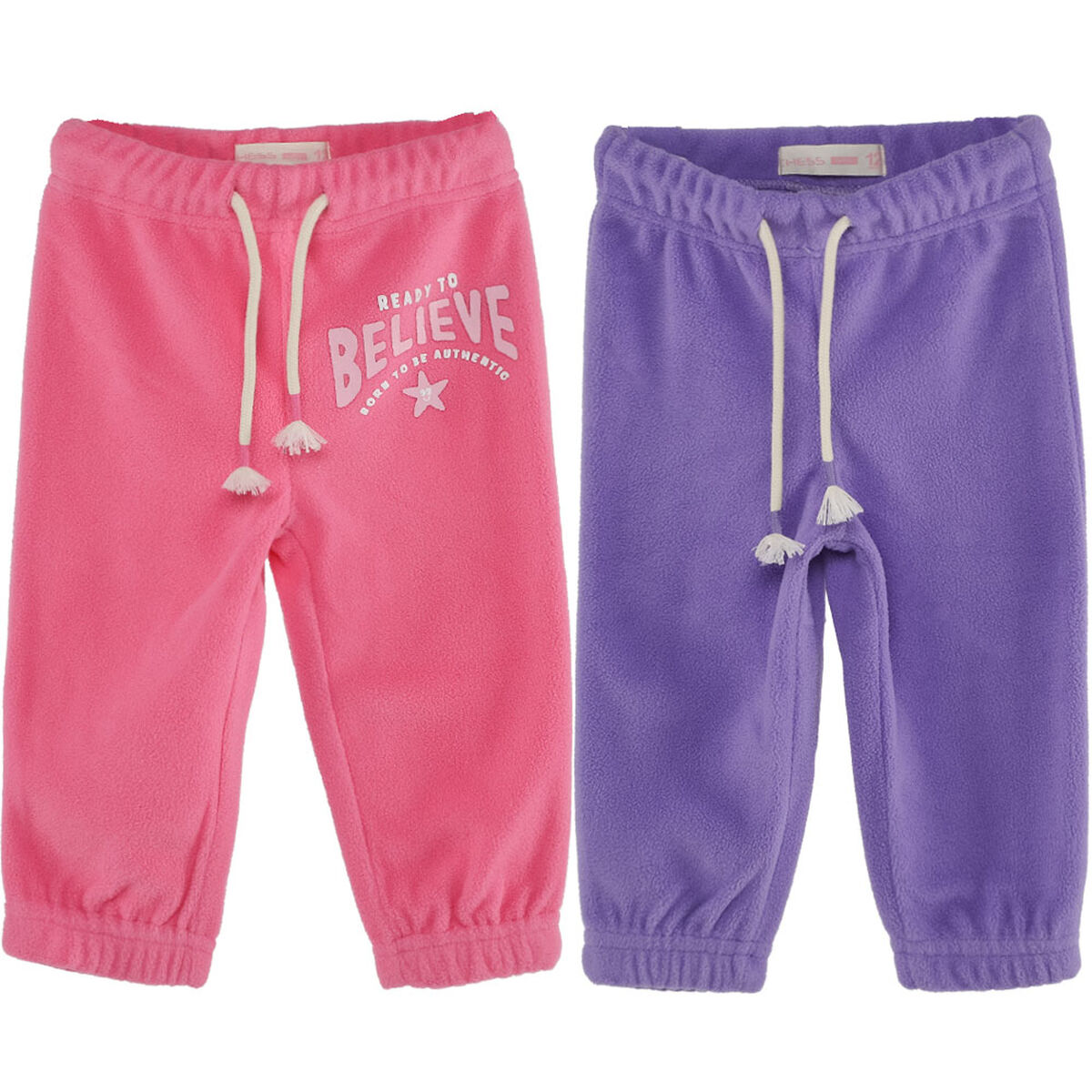 Pack 2 Unidades Pantalón de Buzo Polar Beba Chess Baby