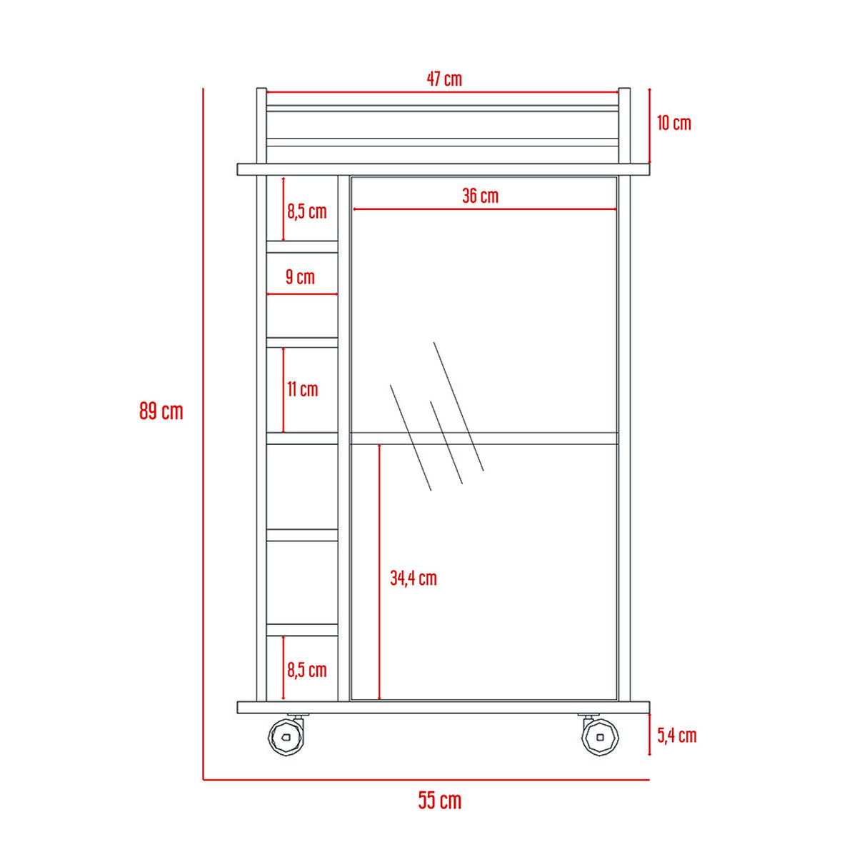 Bar TuHome Dukat Rovere 1 Puerta