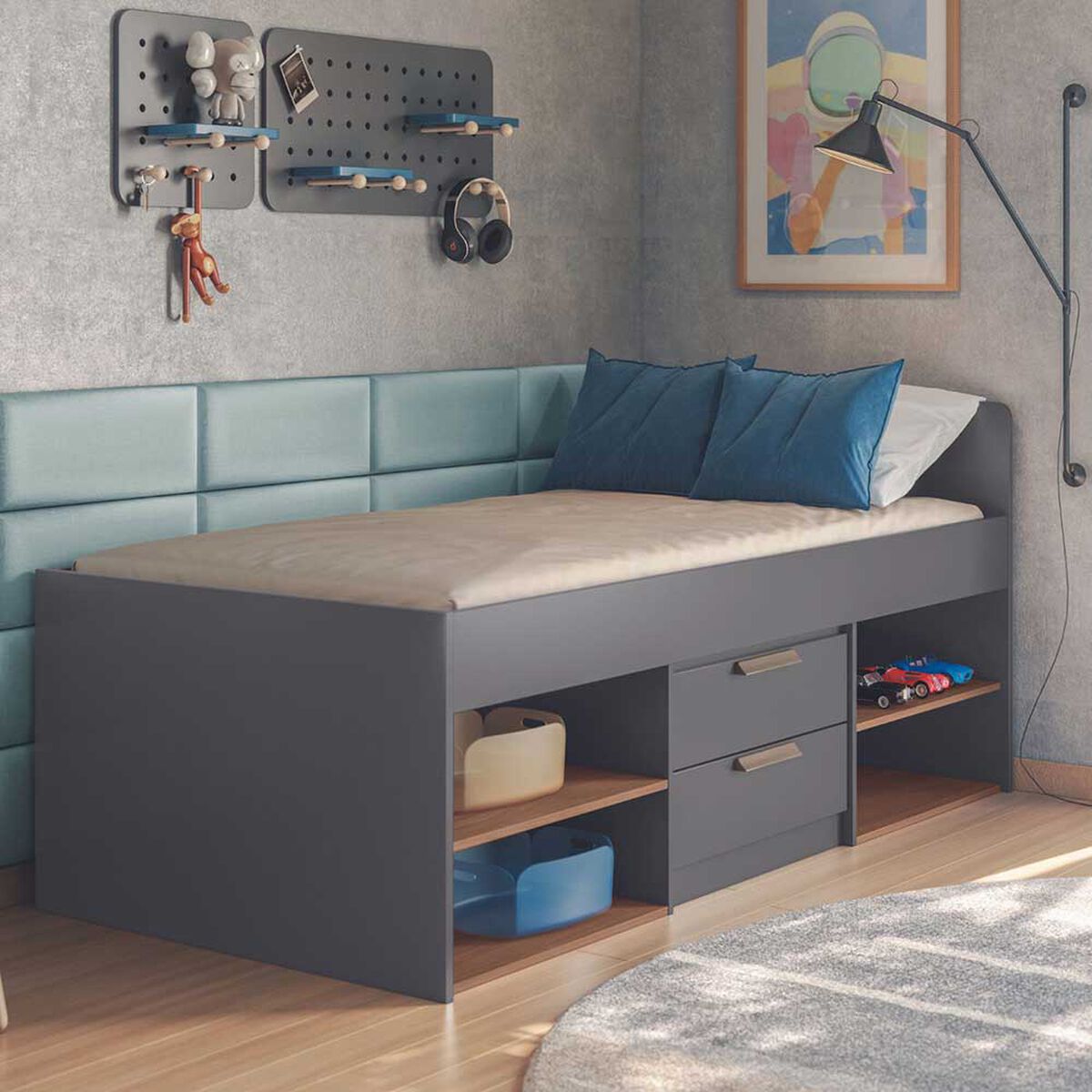 Cama Funcional Onessta Menor a 1 Plaza New Conect