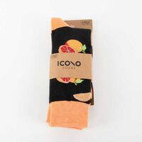 Pack 3 Calcetines Hombre Icono Gris-Oscur