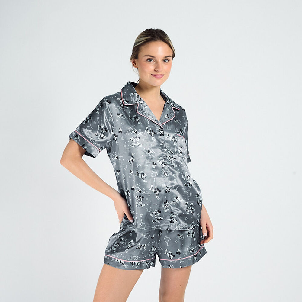 Pijama Corto Satin Mujer Licencia