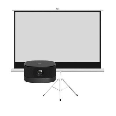 Kit Levo Proyector Smart Lumix + Telón Mural 100"