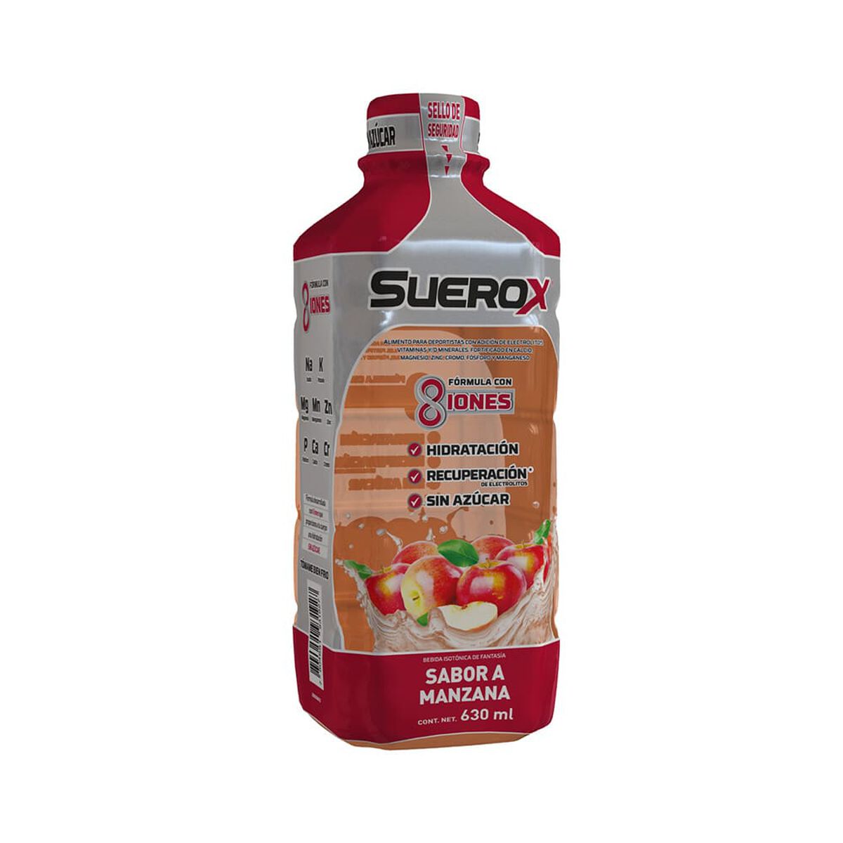 Pack Suerox 06 Bebidas Hidratantes Manzana 630 ml
