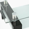 Mesa de Centro Spazzio New Prisma Negro Mate