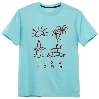Polera Con Estampado Manga Corta Niño Cutback