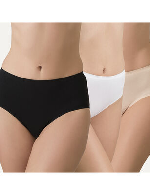 Imagen 1 del producto Pack 3 Calzones Mujer Flores Multicolor