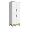 Alacena TuHome 4 Puertas Bi Color Blanco Duna