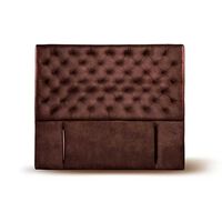 Respaldo Latam Home 2 Plazas Brescia Cuero Café Moro