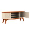 Rack TV Exit Lis Hasta 65" Beige Matte