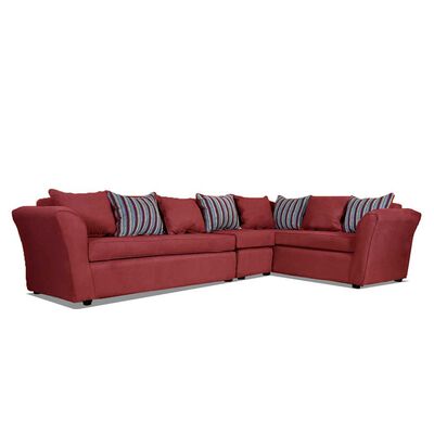 Imagen 1 del producto Sofá Seccional Modular Elegant Detail Minesota 7 Cuerpos Rojo
