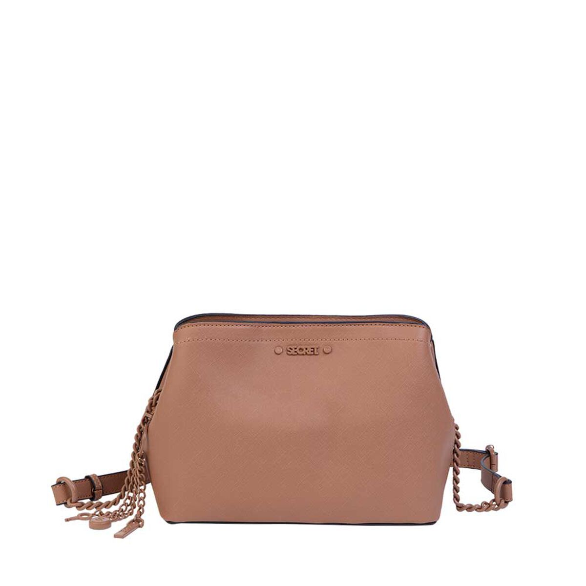 Cartera Bandolera Albania Beige Secret