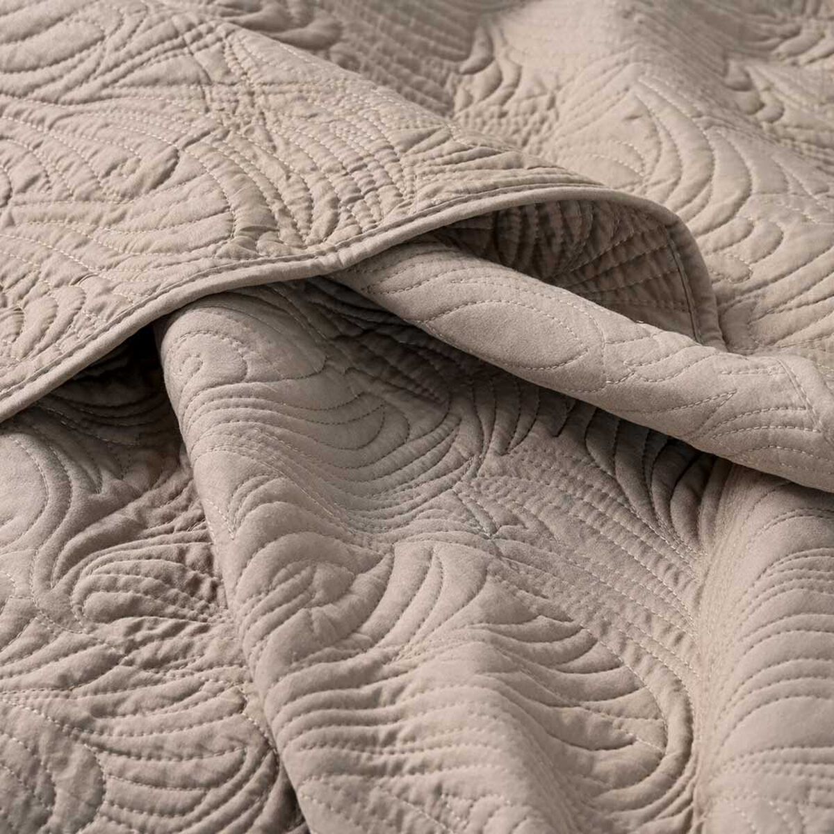 Quilt Cannon King Matelado Taupe