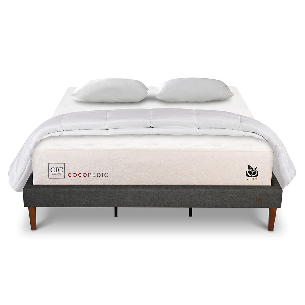 Cama Europea CIC Base Normal King Cocopedic