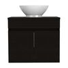 Mueble Lavamanos TuHome Manchester 2 Puertas Wengue