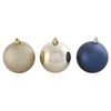 Set 10 Esferas Casanova para Árbol de Navidad Azul 7 cm
