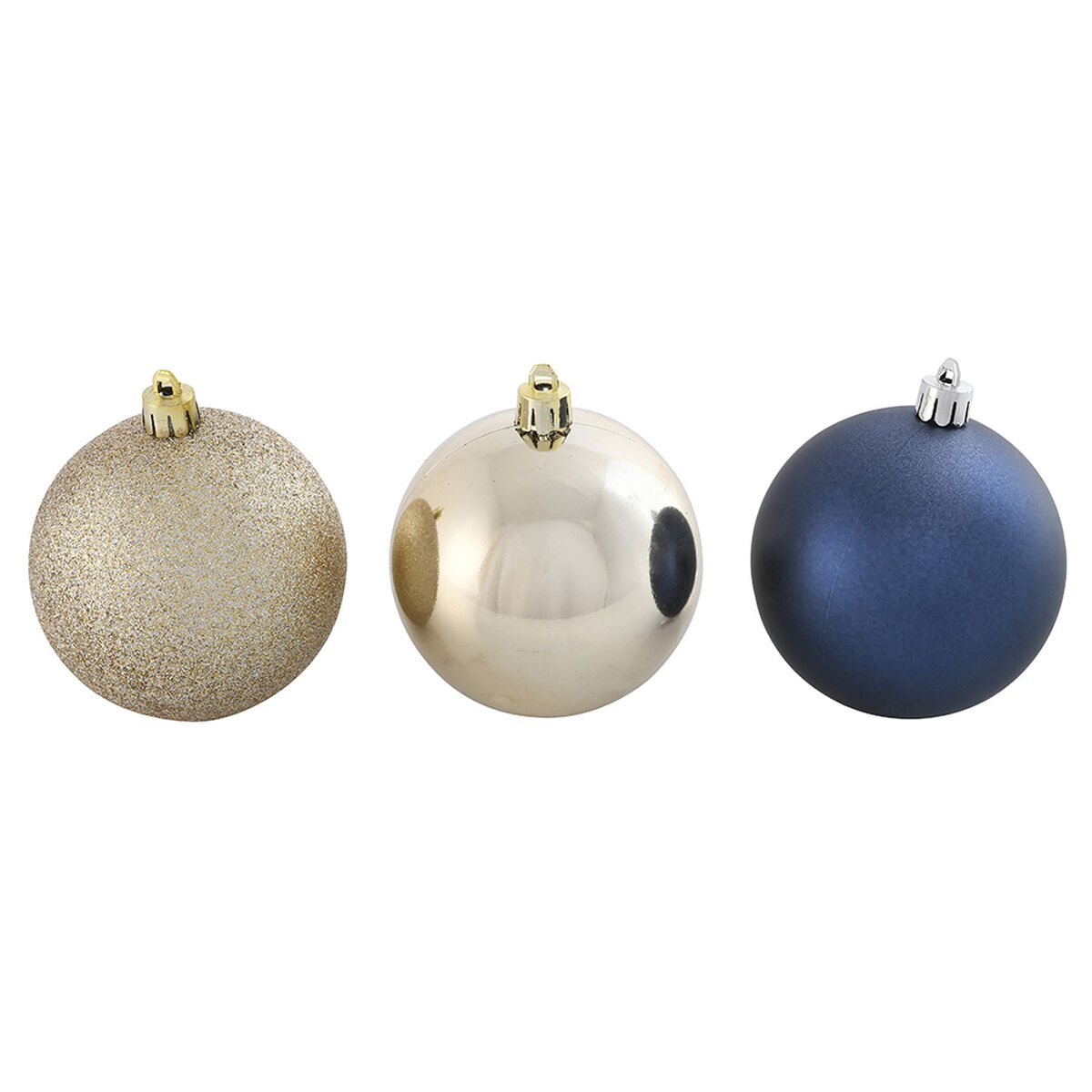 Set 10 Esferas Casanova para Árbol de Navidad Azul 7 cm