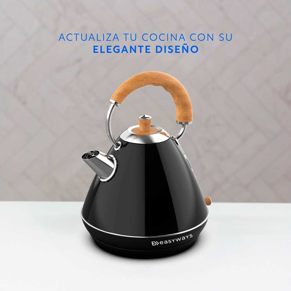 EasyWays Design 1.7 L Negro, foto 2