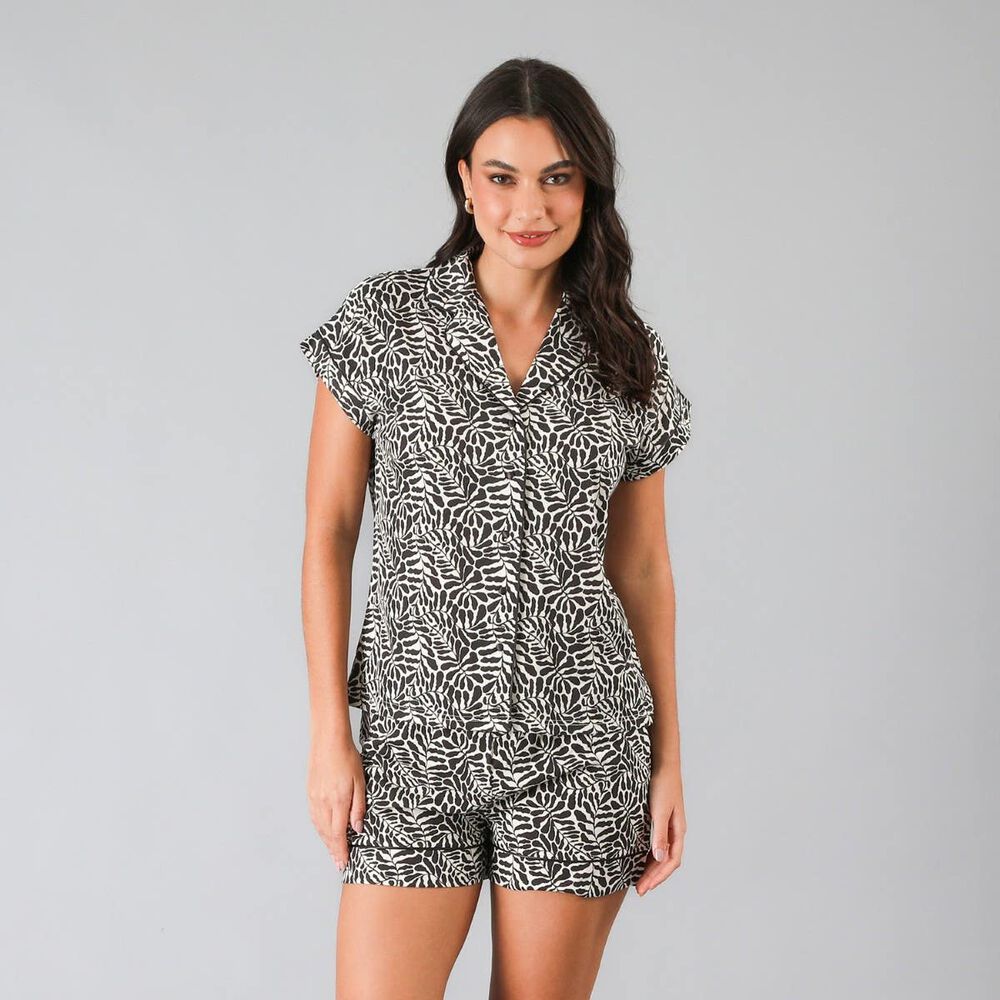 Pijama Mujer Flores
