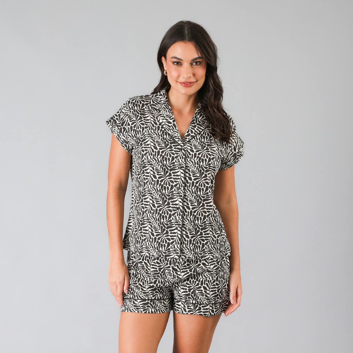 Pijama Mujer Flores