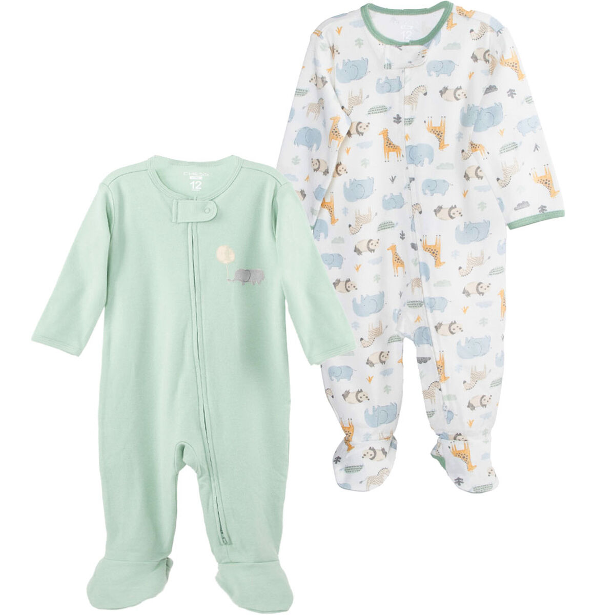 Pack 2 Osito de Algodón Chess Baby