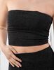 Blusa Strapless Mujer Icono