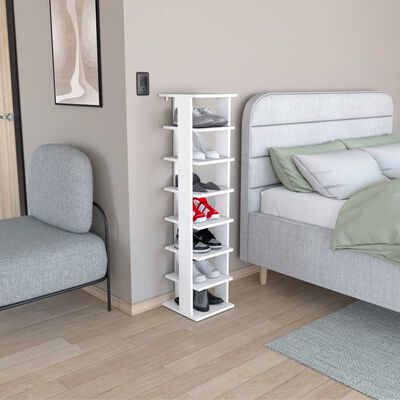 Imagen 1 del producto Zapatero Alto TuHome Z-72 Blanco