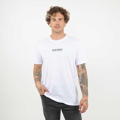 ZIBEL Polera Con Estampado Manga Corta Hombre Zibel
