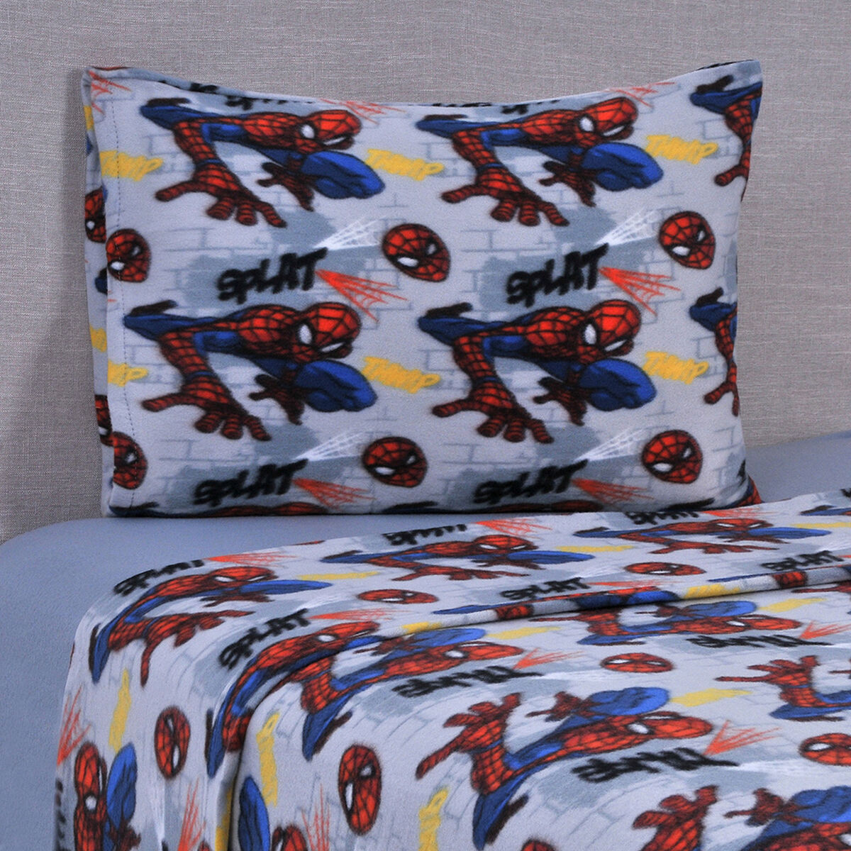 Juego de Sábanas Polar Marvel Spiderman 1,5 Plazas