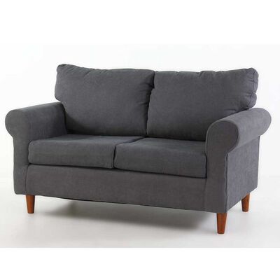 Imagen 2 del producto Sofá Kea Retro 3 Cuerpos Gris Oscuro