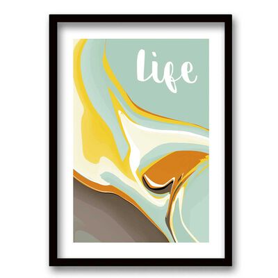 Imagen 1 del producto Cuadro Decorativo Retela Life 50 x 35 cm