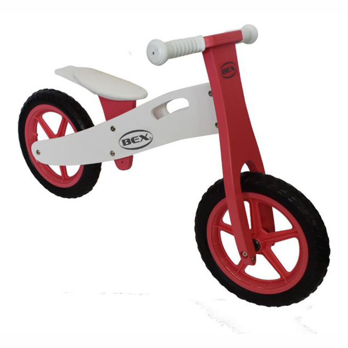 Bicicleta de Equilibrio BEX de Madera Rosado BCI001