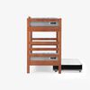 Camarote Triple Latam Home 1 Plaza Zen + Colchón Urban Gris