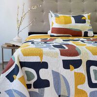 Quilt Doral 1,5 Plazas Hotpress Origins D16 Estampado