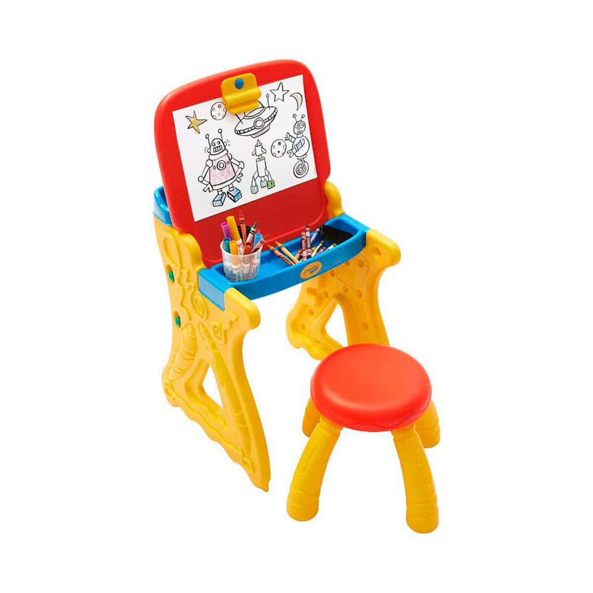 Mesa De Pintura Y Arte Para Niños 36X33X70 Cms Crayola