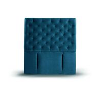 Respaldo Latam Home 1 Plaza Brescia Tela Velvet Azul