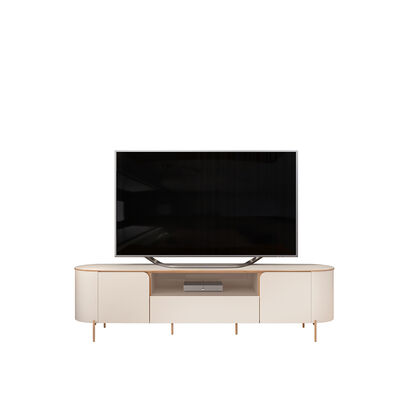 Rack TV Vekkahome Areta 65"" Pulgadas Beige