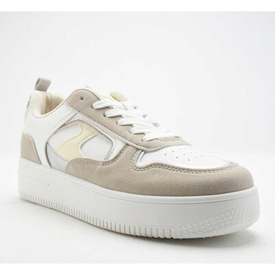 Imagen 1 del producto Zapatilla Urbana Mujer Icono Blanco, Multicolor