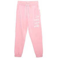Pantalón Buzo de Algodón Niña Mila Rosado